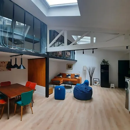 Loft 4-5 Personnes A Montmartre - Parking Prive Sur Reservation * Paris