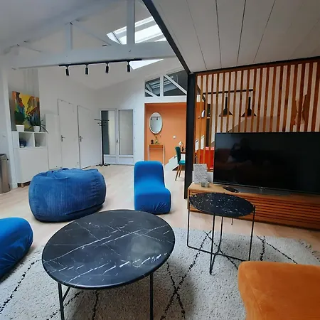 Loft 4-5 Personnes à Montmartre - Parking Privé Sur Réservation