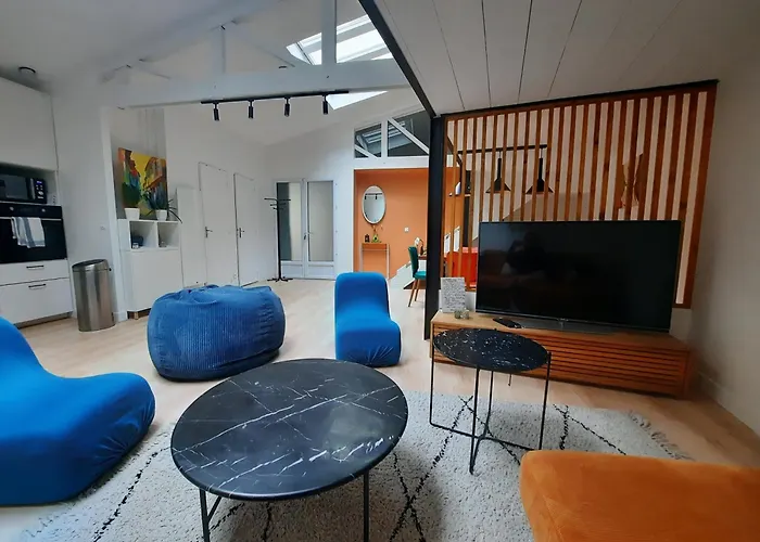 Loft 4-5 Personnes à Montmartre - Parking Privé Sur Réservation